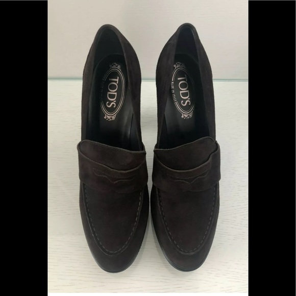 💯 TOD’S BRAND NEW LOAFER PUMP,  40.5 (ran small) - Picture 1 of 7